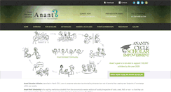 Desktop Screenshot of ananteducation.org